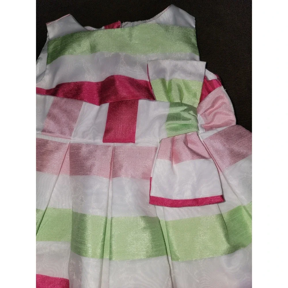 Dressed up by Gymboree striped spring Easter dress size 12‎ 18 months